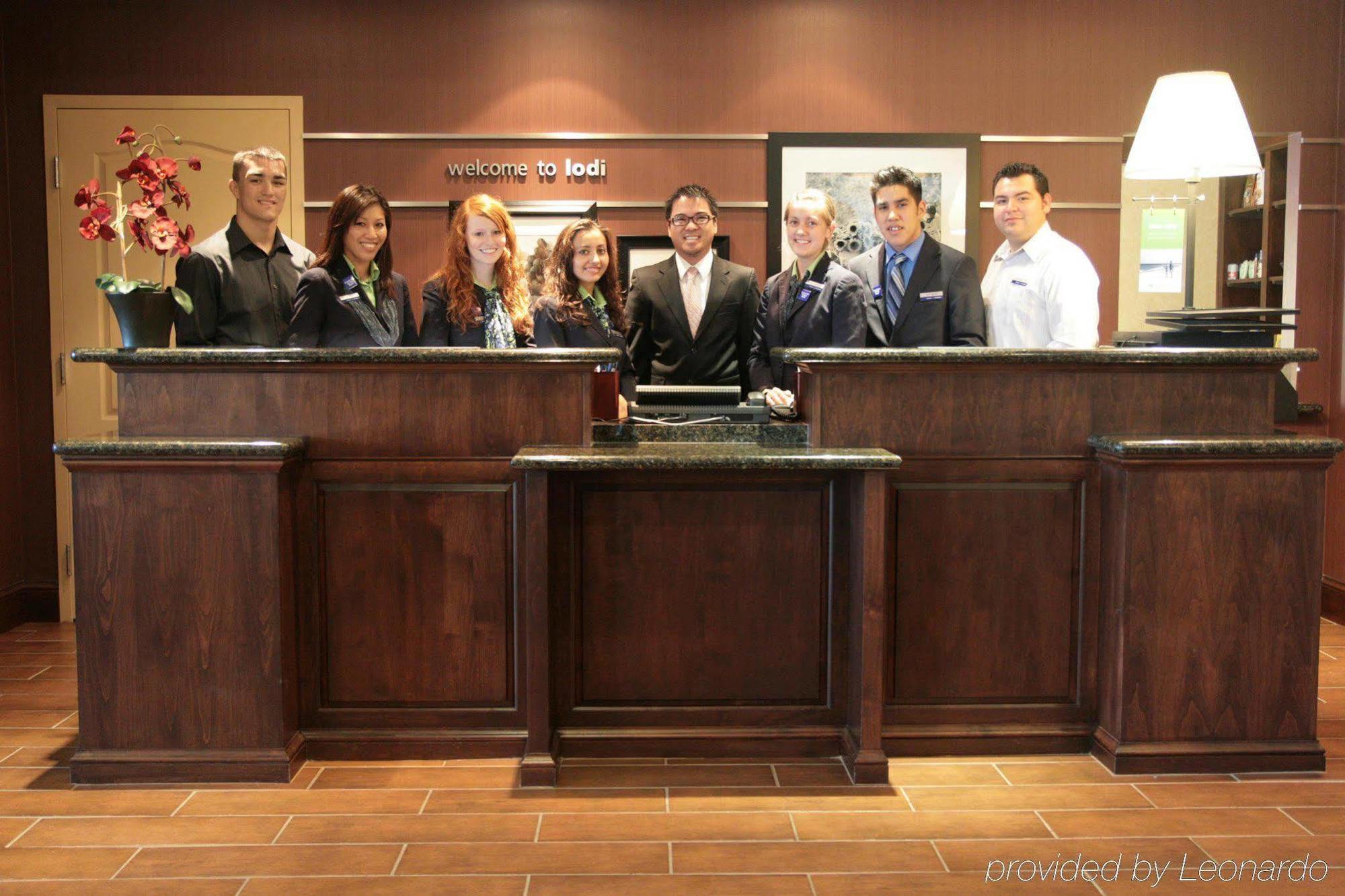 Hampton Inn & Suites Lodi Inreriör bild
